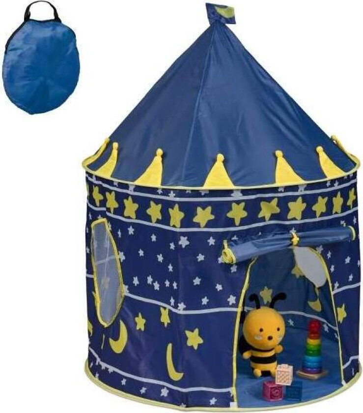 Leketelt med måne og stjerner