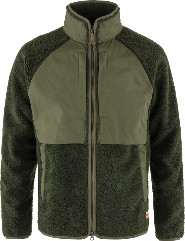 VARDAG PILE JACKET M DEEP FOREST-LAUREL GREEN
