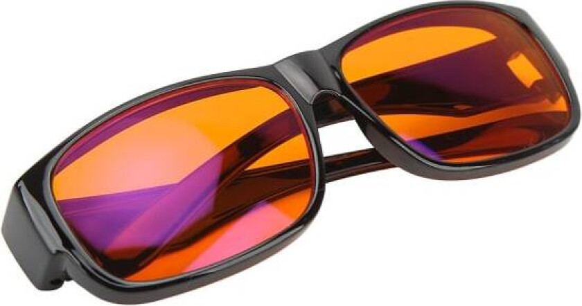 Bilde av Blålysblokkerende briller kraftig profesjonelt filter forhindrer spillutmattelse blending UV øyestretthet (FMY) Square