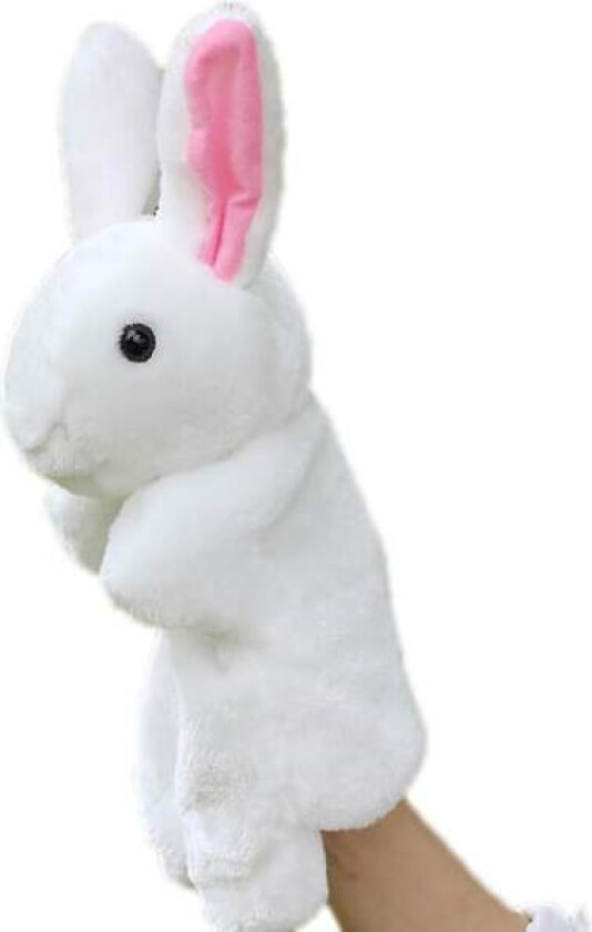 DB pedagogiske leker søt dukke barn hanske hånddukke kanin plysj kanin fingerleker B