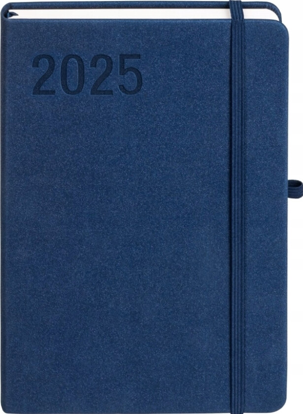 Rundt Oss Kalender 2025 A5 Sakura Tns Marineblå