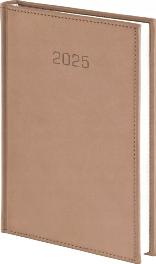 Rundt Oss Kalender 2025 A4 Daglig Vivella Beige