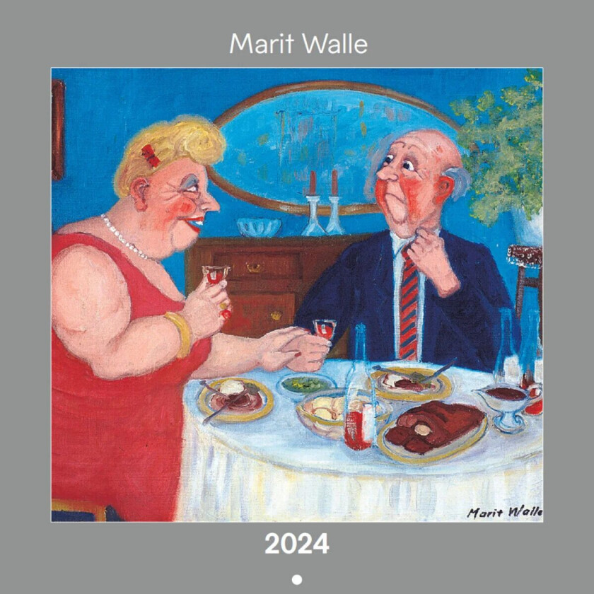 Kalender 2024 Marit Walle 30x30cm