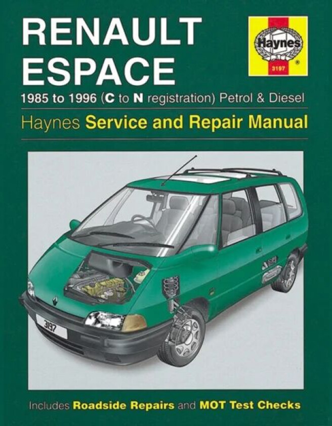 Renault Espace Petrol & Diesel (85 - 96) C To N av Haynes Publishing