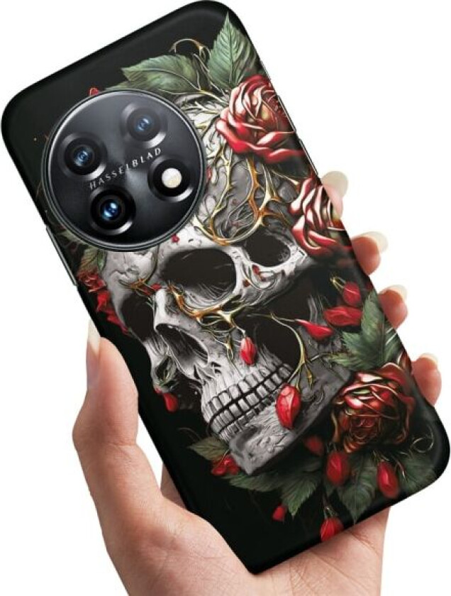 OnePlus 11 5G - Deksel/Mobildeksel Skull Roses