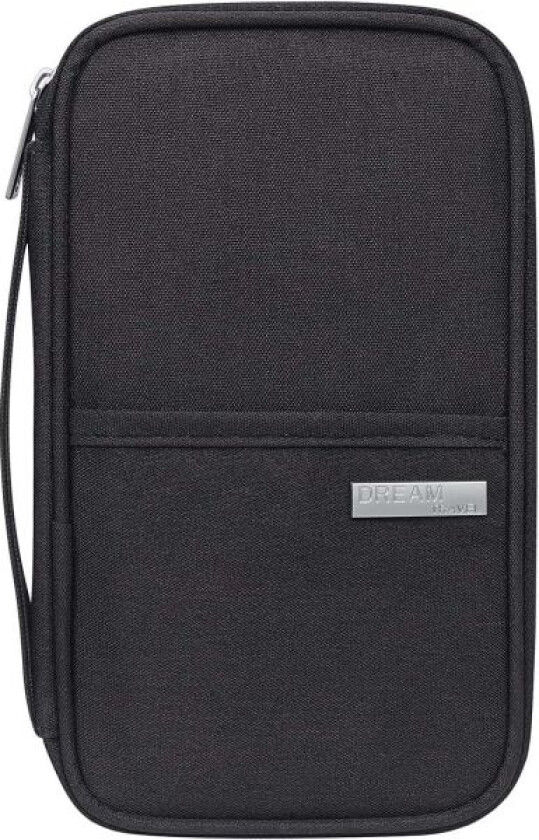 Reiselommebok / Passholder - Svart black