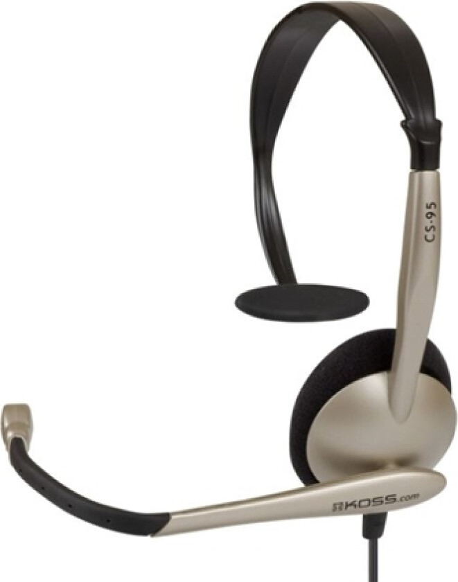 Cs95 Headphones/Headset Black, Yellow