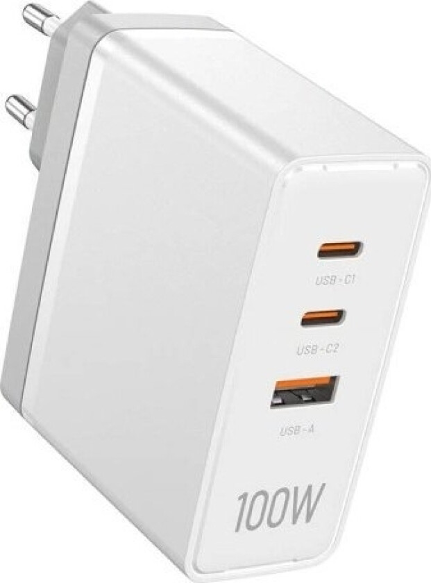 Kabel Zasilajcy Vention adowarka Sieciowa, Vention, Fegw0-Eu, 2Xusb-C, Usb- A, 100W/100W/30W, Gan (Biaa)