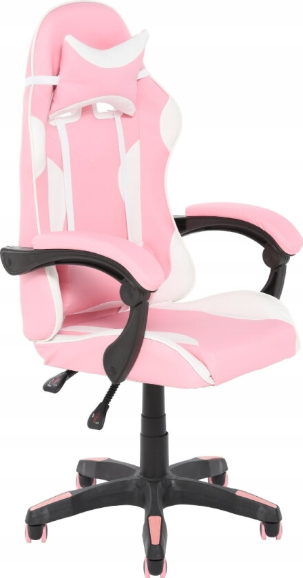 Gaming Chair Ote 58X61x119cm. White/Pink