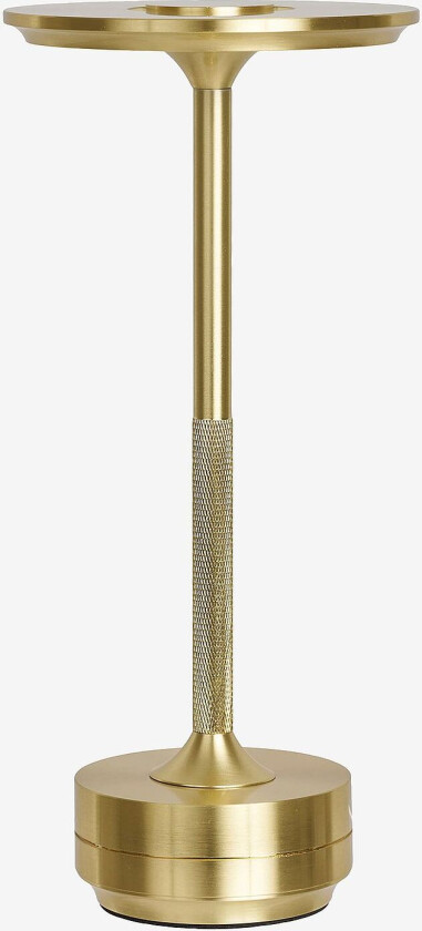 LED-bordlampe Lyneham, Messing