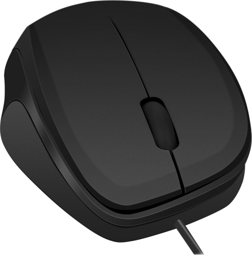 Speedlink Ledgy - Mus - Høyrehendt - Optisk - 3 Knapper - Kablet - Usb - Svart