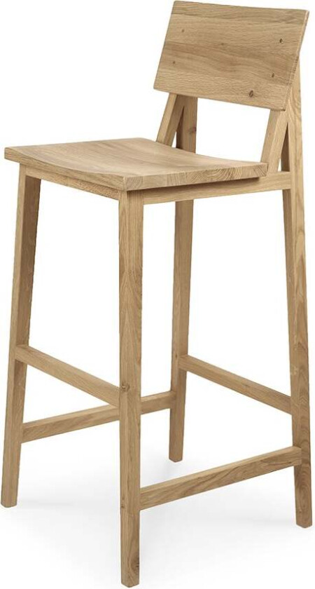 N4 Barstol Eik