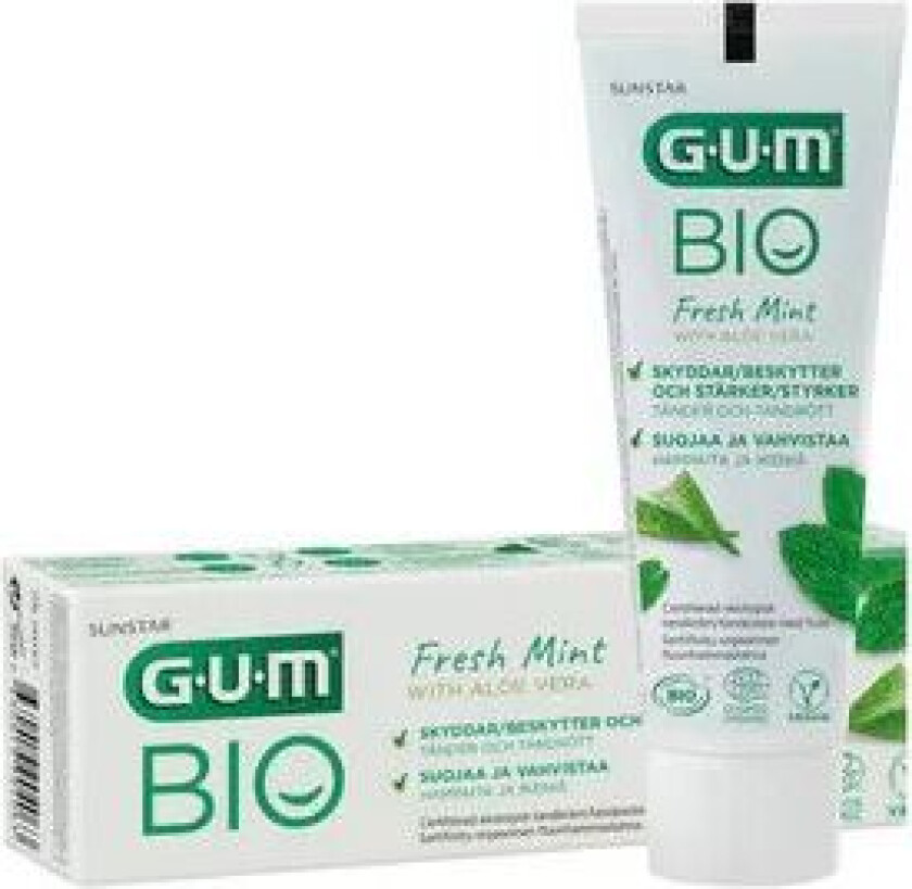 Gum Bio Tannkrem Fresh Mint 75ml