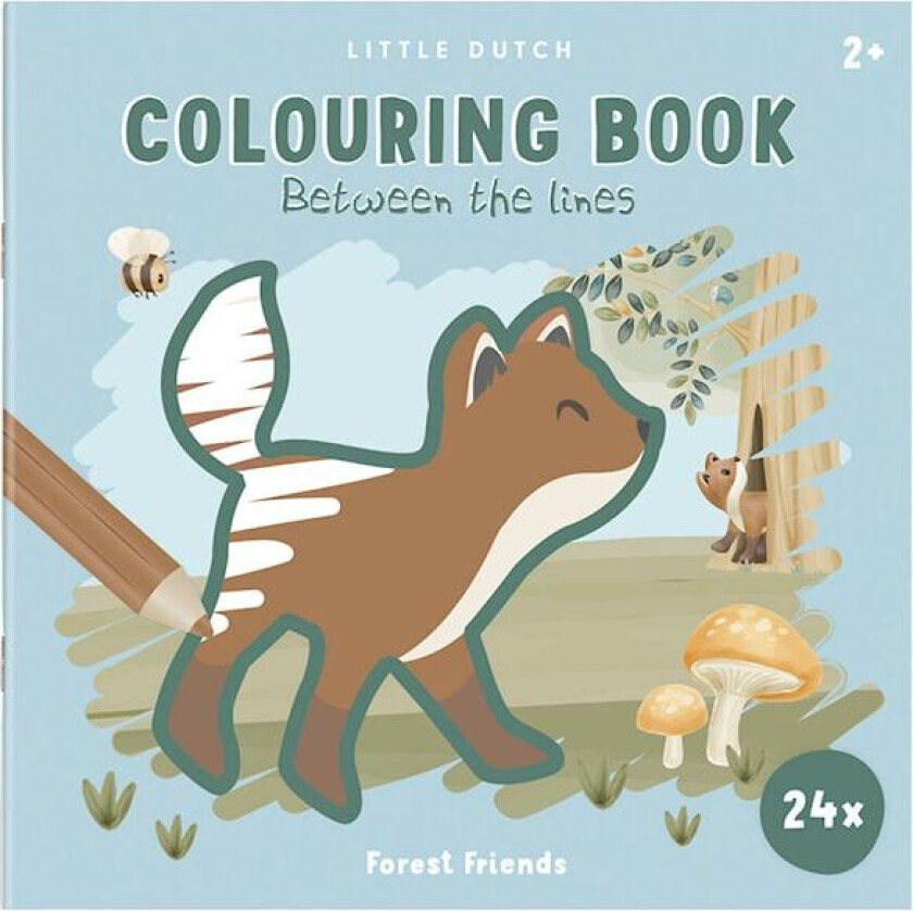 Forest Friends Malebok Little Dutch