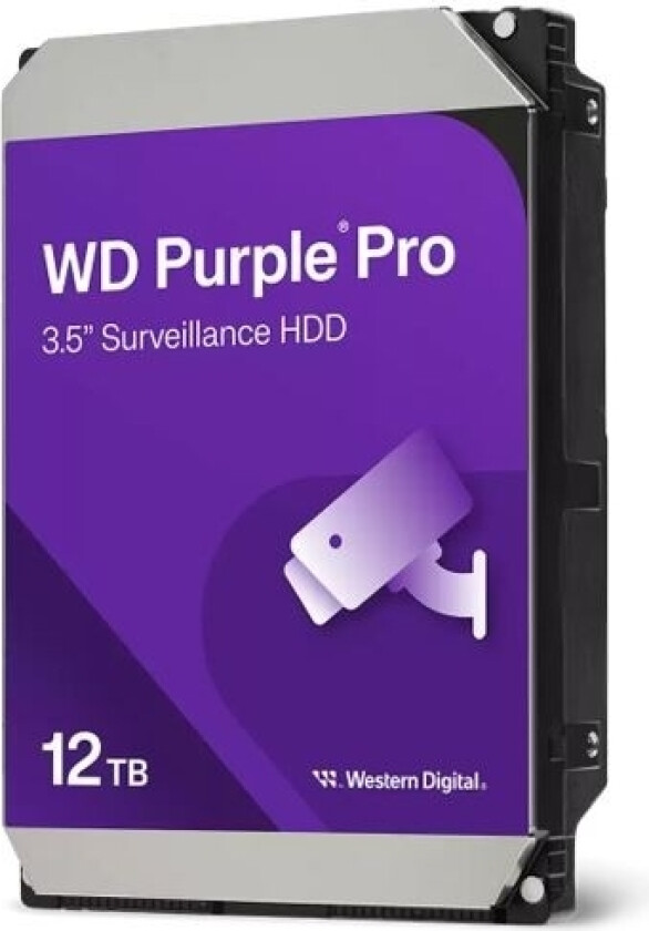 12 Tb Hdd 8,9 Cm (3,5 ) Wd-Purple Pro Wd122purp Sata3 256