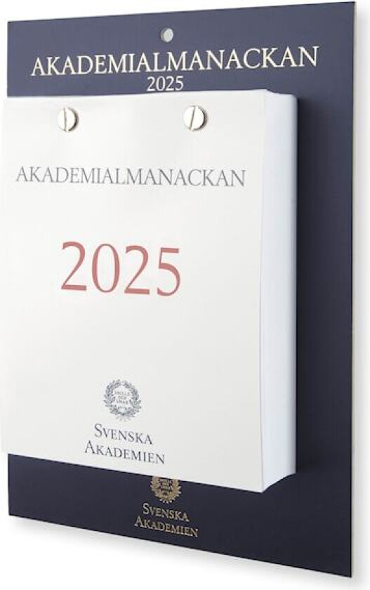 Kalender Akademialmanakken 2025 Veggblokk