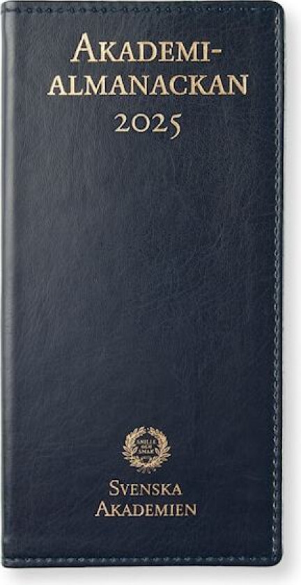 Kalender Akademialmanakken 2025 Lomme Navy