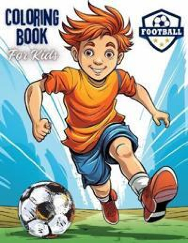 Football Coloring Book For Kids
