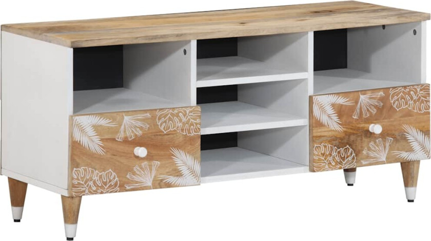 TV-benk 100x33,5x46 cm heltre mango