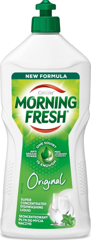 Cussons Morning Fresh Konsentrert Oppvaskmiddel - Original 900 Ml