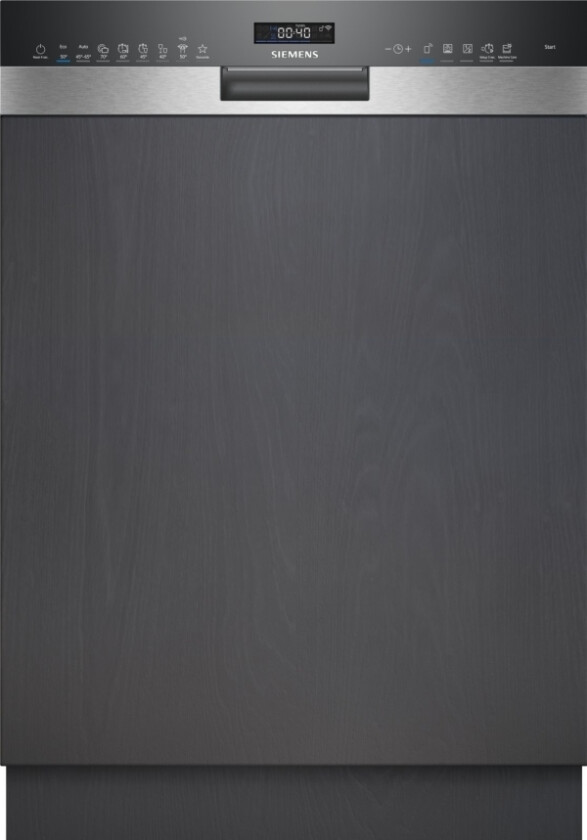 Sn55es12ce Oppvaskmaskin Integrert 60Cm Rustfritt Stål