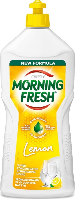 Cussons Morning Fresh Konsentrert Oppvaskmiddel - Sitron 900 Ml