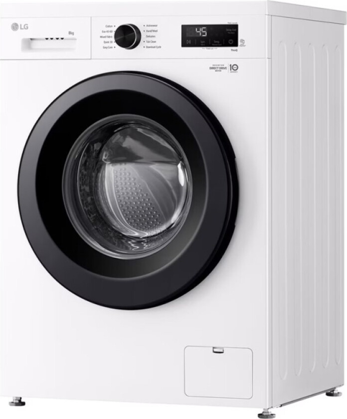 Lg Washing Machine | F4x1008nwk | Energy Efficiency Class A | Front Loading | Washing Capacity 8 Kg | 1350 Rpm | Depth 56 Cm | Width 60 Cm | Led | St