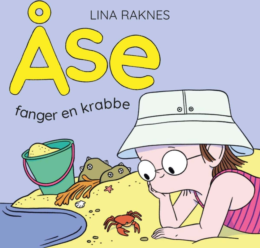 Åse fanger en krabbe av Lina Raknes