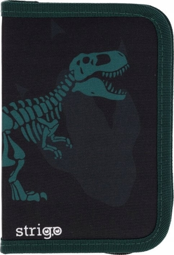 Pennal Skolepenal Med To Klaffer Dinosaur