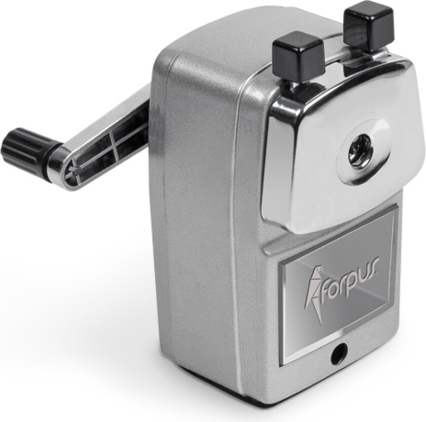 Forpus Fo51203, Manuell Blyantspisser, Rustfritt Stål, Metall, Ambidekstriøs