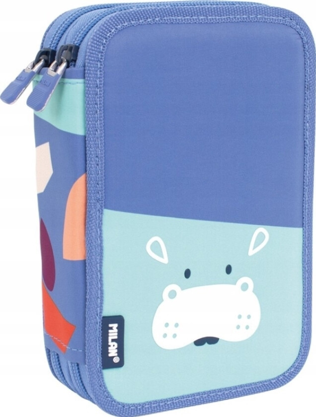 Teka Penal 2 Stk Med Fun Animals Blå Layette