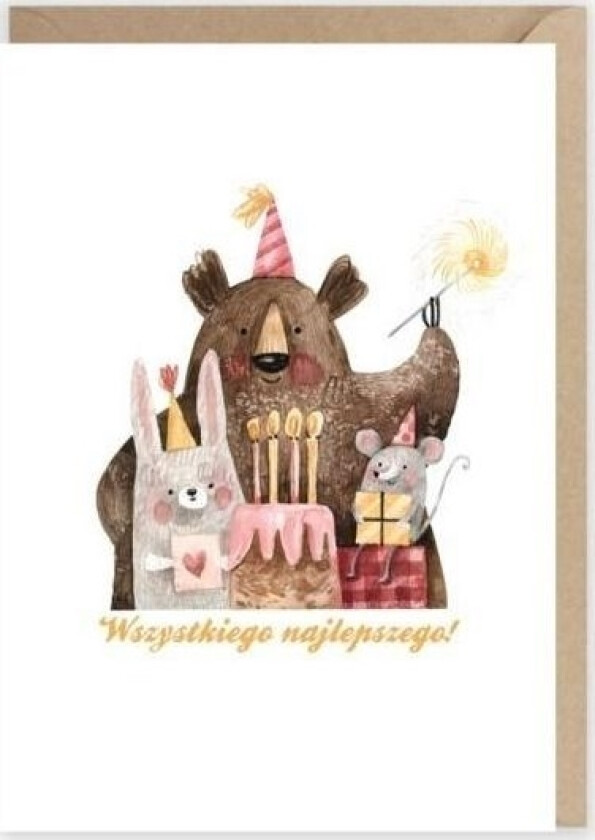 Bursdagskort Gratulerer Med Dagen! K011