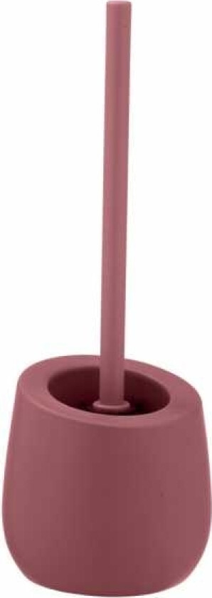 25199100, Toalettbørste Og Holder, Rosa, Keramisk, 380 Mm, 13,5 Cm, 7,5 Cm