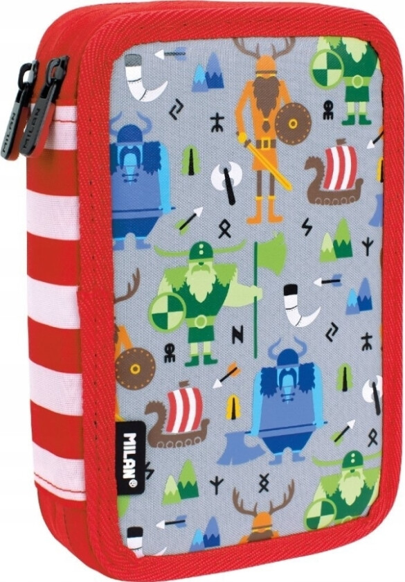 Vikings Milan 2Poz. Pencil Case With Layette