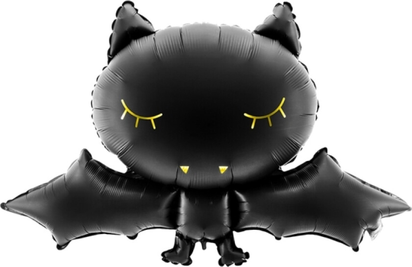 Partydeco Fb38, Toy Balloon, Folie, Sort, Bilde, Halloween, Universell