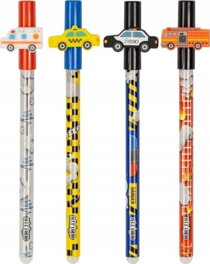 Teka Erasable Kulepenn Vehicle (36 Stk) Strigo