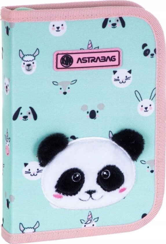 Pennal Penal Med Kapasitet På 2 Klaffer Uten Fyll. Teddy Panda