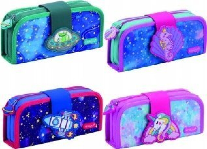 Pennal Kosmetisk Pennal, Uten Utstyr, 22,5X11x6 Cm, Blanding Av Farger