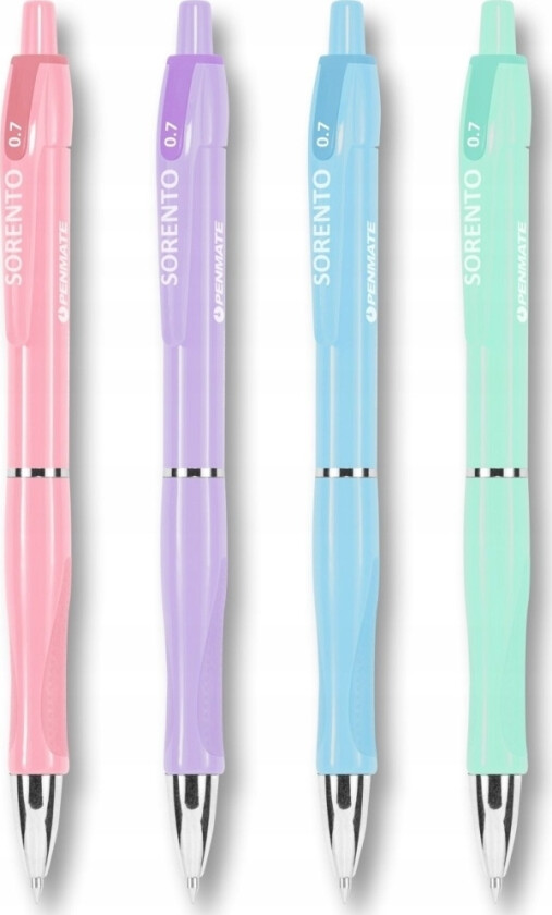 Sorento Pastell Kulepenn (24Stk) Penmate