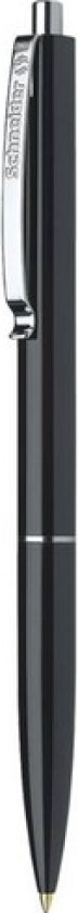 Schneider Schreibgeräte K 15, Klips, Uttrykkbar Kulepenn Med Hengefeste, Gjenfyllbar, Sort, 50 Stykker