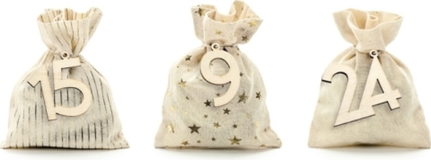 Partydeco Ka2-019Me, Gavepose, Frittstående, Beige