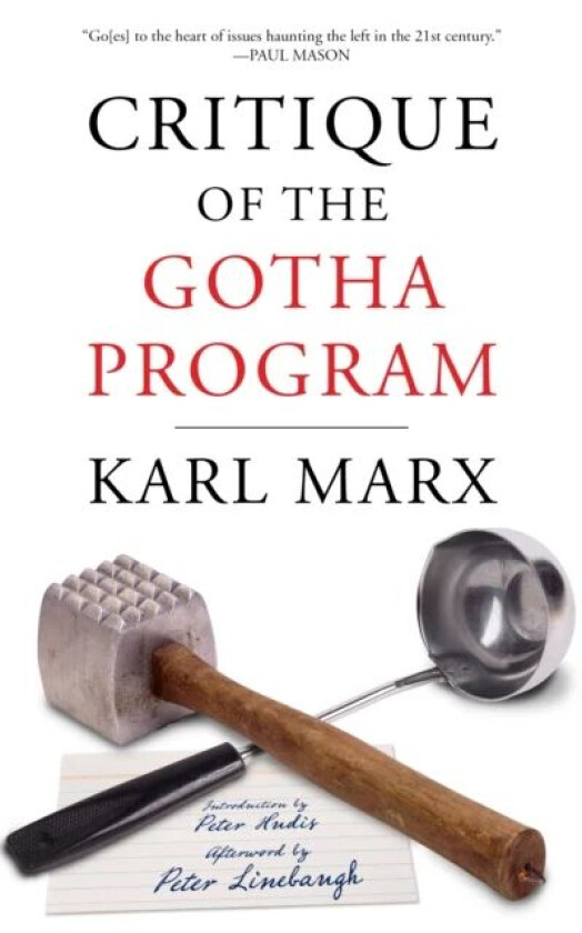 Critique Of The Gotha Program av Karl Marx