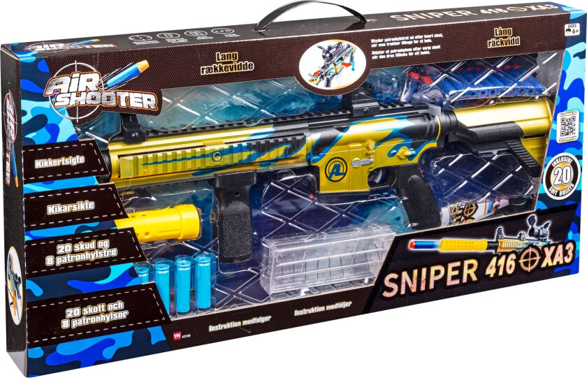 Sniper 416 XA3 Mkikkert - Leketøyvåpen