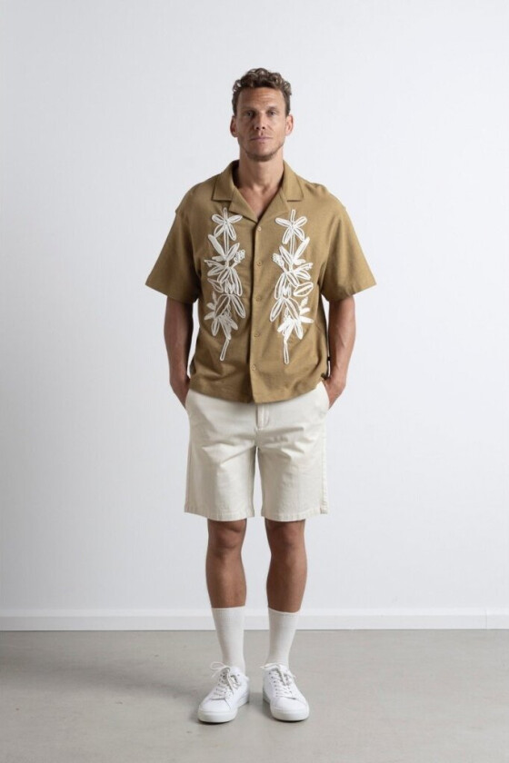 Milano Twill Shorts Str L - Chino Shorts Bomull