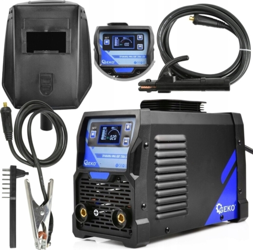 Bilde av Geko Mma Igbt 250A Lcd Sveisemaskin (1)