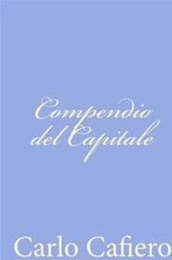 Compendio del Capitale