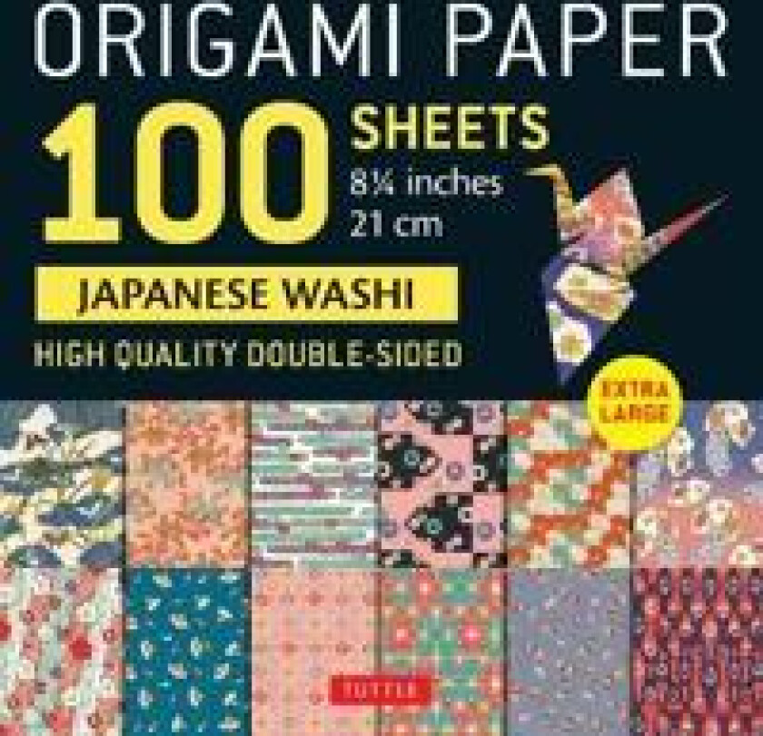Origami Paper 100 sheets Japanese Washi 8 1/4' (21 cm)