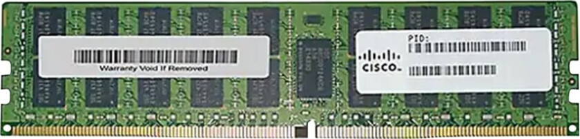 Ucs - Ddr4 - Modul - 64 Gb - Dimm 288-Pin - 2666 Mhz / Pc4-21300 - 1.2 V - Registrert - Ecc - For Ucs C125 M5, C220 M5, C240 M5, C240 M5l, C480