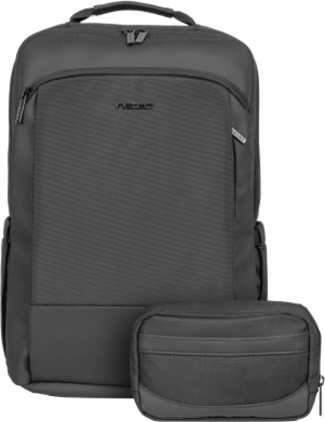 Natec Kudu Plus Bærbare Ryggsekk Med Organisator Sort 15,6" 16 L