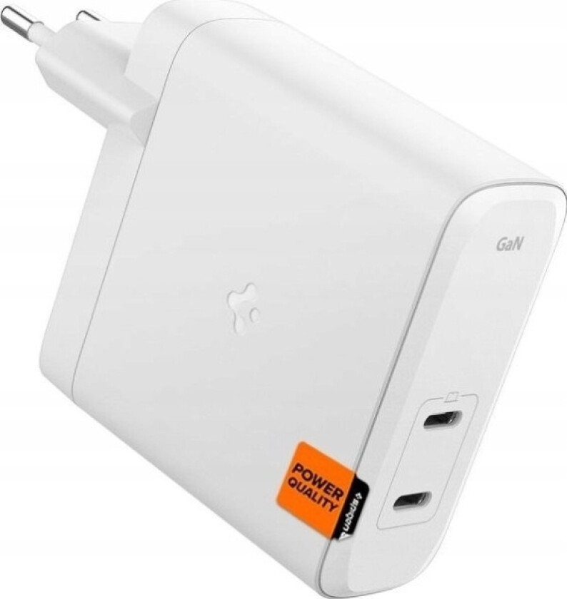 adowarka Spigen Spigen Arcstation Pro Gan-1402 2-Port Network Charger 140W White